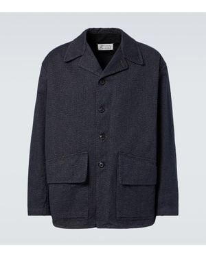 Maison Margiela Cotton Jacket - Blue