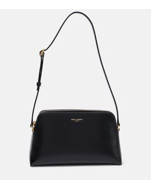 Saint Laurent Sac De Jour Leather Pouch - Black