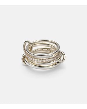Spinelli Kilcollin Nimbus Sterling Ring With Diamonds - White