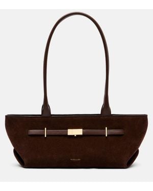 DeMellier London New York Suede Shoulder Bag - Brown