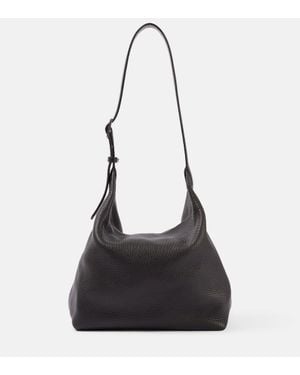 The Row Bolso Al Hombro Isa De Piel - Negro