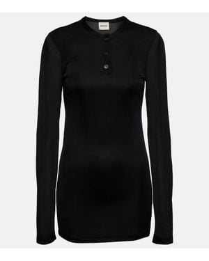 KHAITE Top Byron - Nero