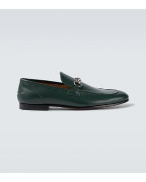Gucci Jordaan Herrenloafer, Größe - Grün