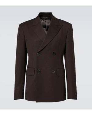 Prada Blazer Aus Schurwolle - Schwarz