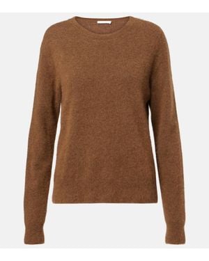 The Row Pullover Lorynna Aus Kaschmir Und Seide - Braun