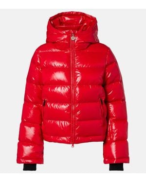 Perfect Moment Polar Flare Down Ski Jacket - Red