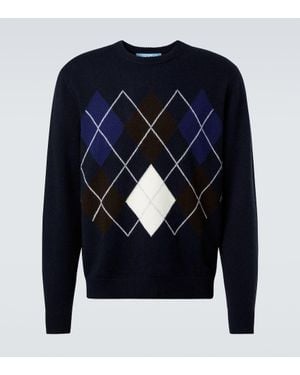 arch4 Pullover Aus Kaschmir - Blau