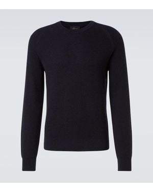 Brioni Cashmere And Wool Jumper - Blue