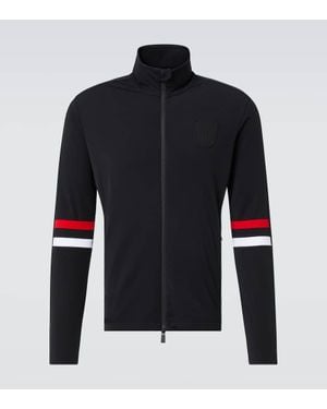 Toni Sailer Ski-Midlayer Tino aus Fleece - Schwarz