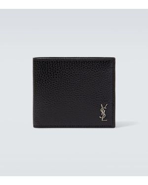 Saint Laurent Portemonnaie East West - Schwarz