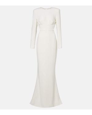 Stella McCartney Bridal Crepe Gown - White