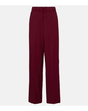 Stella McCartney Pantaloni Regular - Rosso