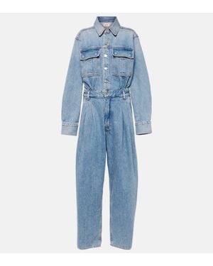 Agolde Combi-pantalon Silka en jean - Bleu