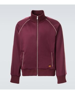 Wales Bonner Essence Jersey Track Jacket - Purple