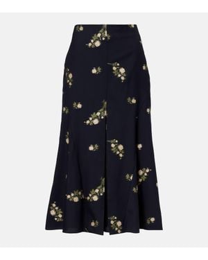 Erdem Gonna Midi - Blu