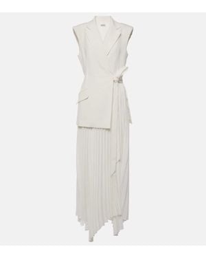 Jonathan Simkhai Helena Blazer Dress - White