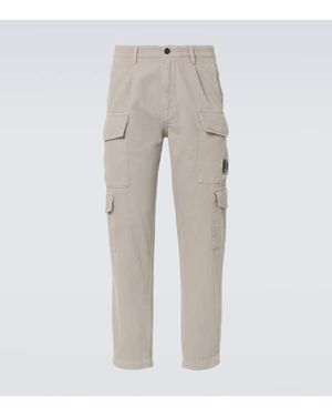 C.P. Company Cargohose Aus Baumwolle - Grau