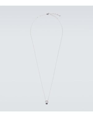 Gucci Halskette Interlocking G Aus Sterlingsilber - Weiß
