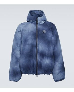 Loewe X On Wattierte Jacke - Blau