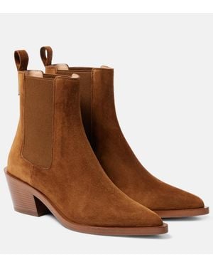 Gianvito Rossi Stivaletti Wylie - Marrone