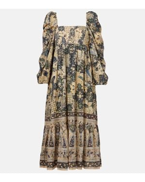 Ulla Johnson Abito Lungo Natilda - Multicolore