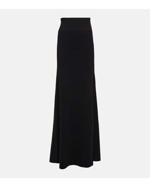 Victoria Beckham High-Waisted Maxi Skirt - Black
