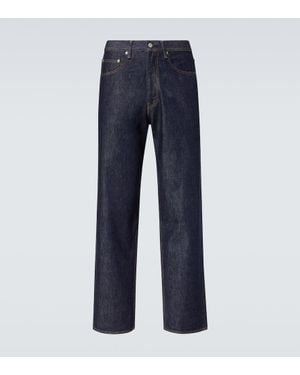 AURALEE Hard Twist Wide-Leg Jeans - Blue