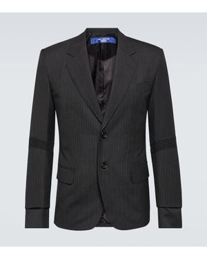 Junya Watanabe Blazer Aus Wolle - Schwarz