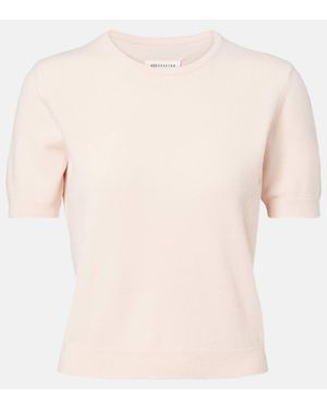 Maison Margiela Knitted Virgin Wool T-Shirt - Natural