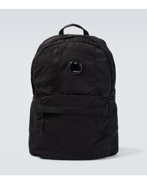 C.P. Company Logo Backpack - Black