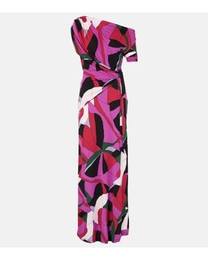 Diane von Furstenberg Bedrucktes Maxikleid Eliana - Lila