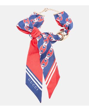 Gucci Halskette Maritime - Weiß