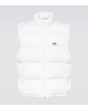Balenciaga Chaleco De Esqui 3B Sports Icon - Blanco