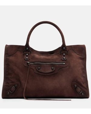 Balenciaga Borsa Le City Medium - Marrone