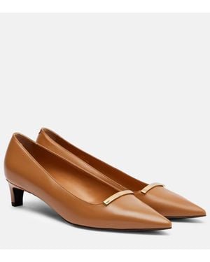 Tod's Salones Barretta 40 De Piel - Marrón