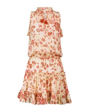 Poupette Bedrucktes Minikleid Clara - Orange