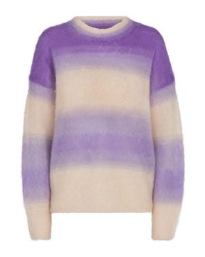 Isabel Marant Pull ombré mauve drussel - Violet