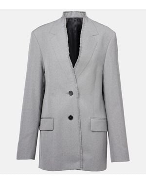 TOTEME Blazer Aus Wolle - Grau