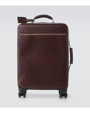 Brunello Cucinelli Trolley Aus Leder - Braun