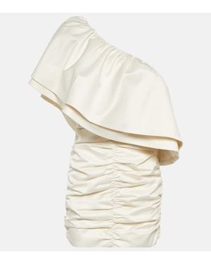ROTATE BIRGER CHRISTENSEN Kapselkollektion Hochzeit Rüschenkleid - Weiß