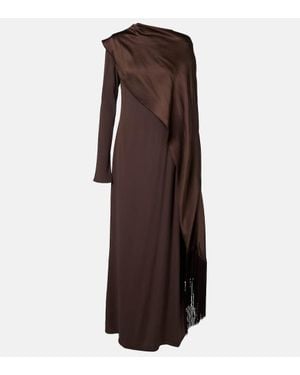 ‎Taller Marmo Robe Mounia Aus Cady - Braun