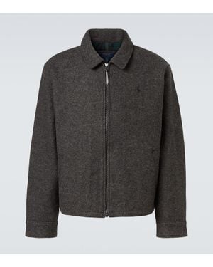 Polo Ralph Lauren Veste Langdon En Laine - Noir
