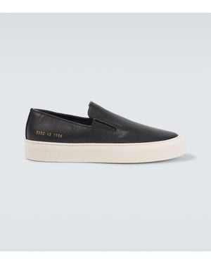 Common Projects Slip-On Sneakers Aus Leder - Weiß