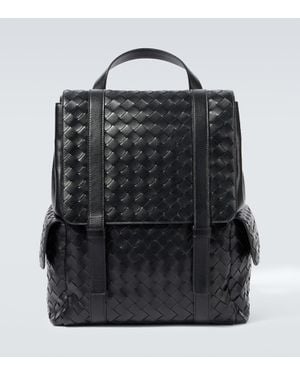 Bottega Veneta Rucksack Back To School Aus Leder - Schwarz