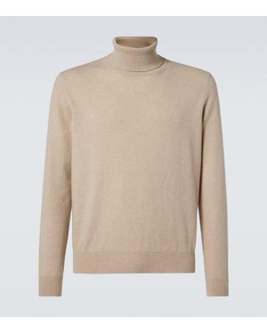 Loro Piana Rollkragenpullover Aus Kaschmir - Natur