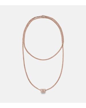 Suzanne Kalan Collar De Oro De 18 Ct Con Diamantes - Blanco
