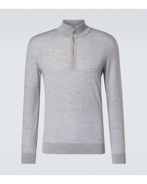 ZEGNA Pullover Aus Wolle - Grau