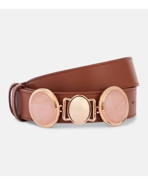 Gabriela Hearst Cintura Grange Rose Quartz - Marrone