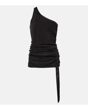 Rick Owens Mountain Sweat Cotton Top - Black