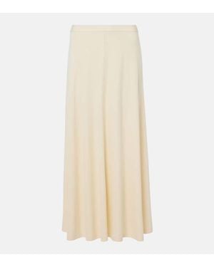TOTEME Jersey Maxi Skirt - Natural